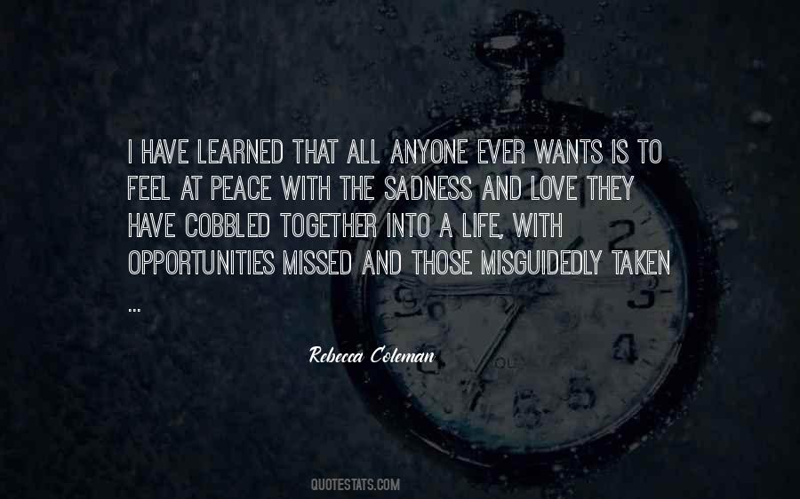 I Feel Peace Quotes #567250