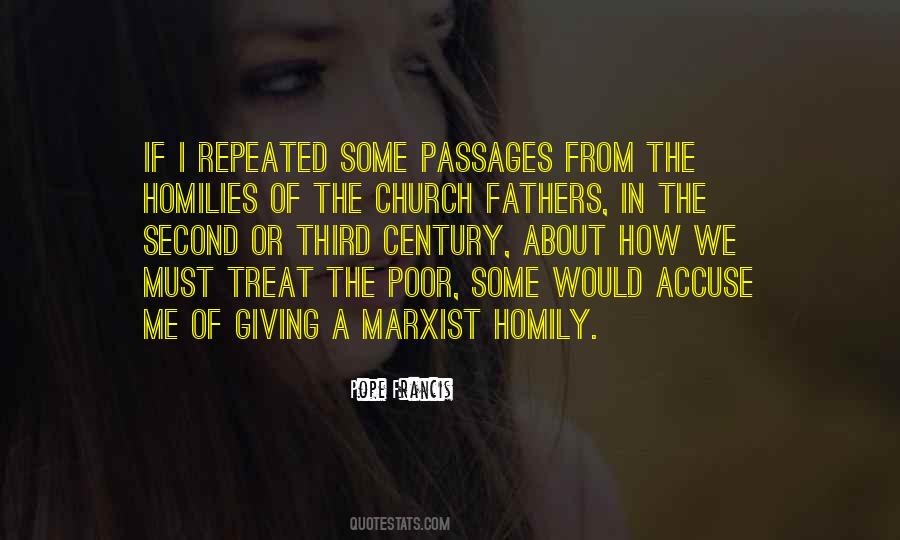 How We Treat The Poor Quotes #585704