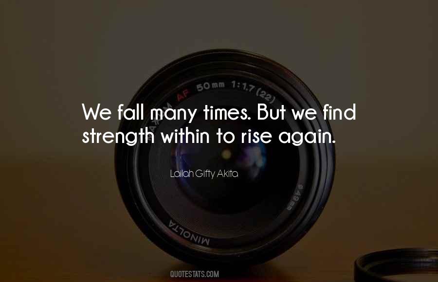 Fall And Rise Again Quotes #837451