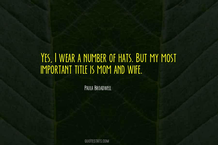 Mom Wife Quotes #709239