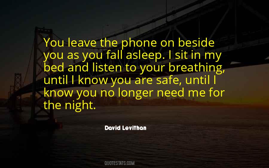 Fall Asleep Quotes #1001861