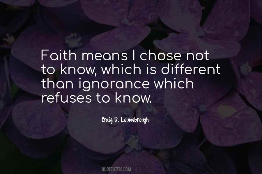 Quotes About Not Knowing Which #1019920
