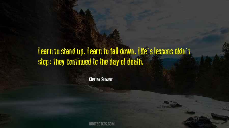 Fall Down And Stand Up Quotes #1265160