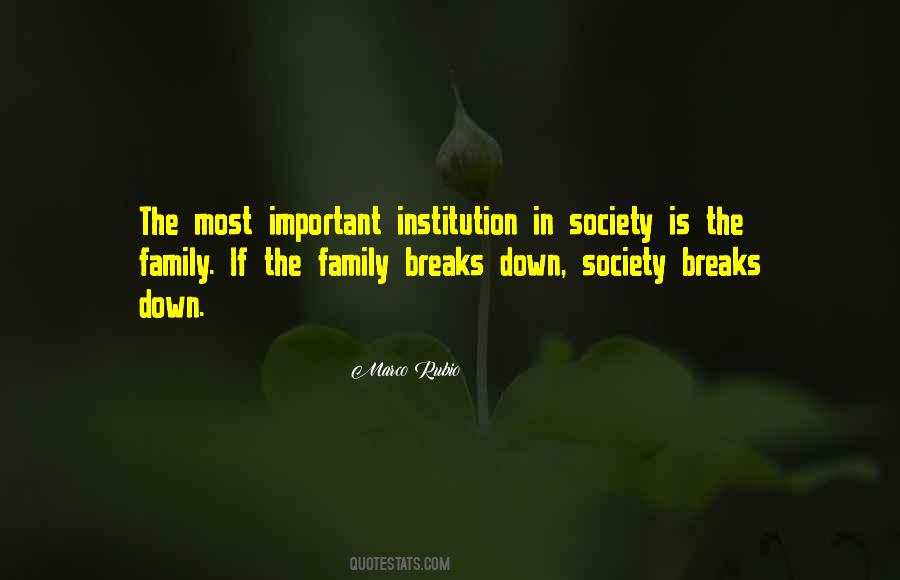 Family Is Most Important Quotes #1489468