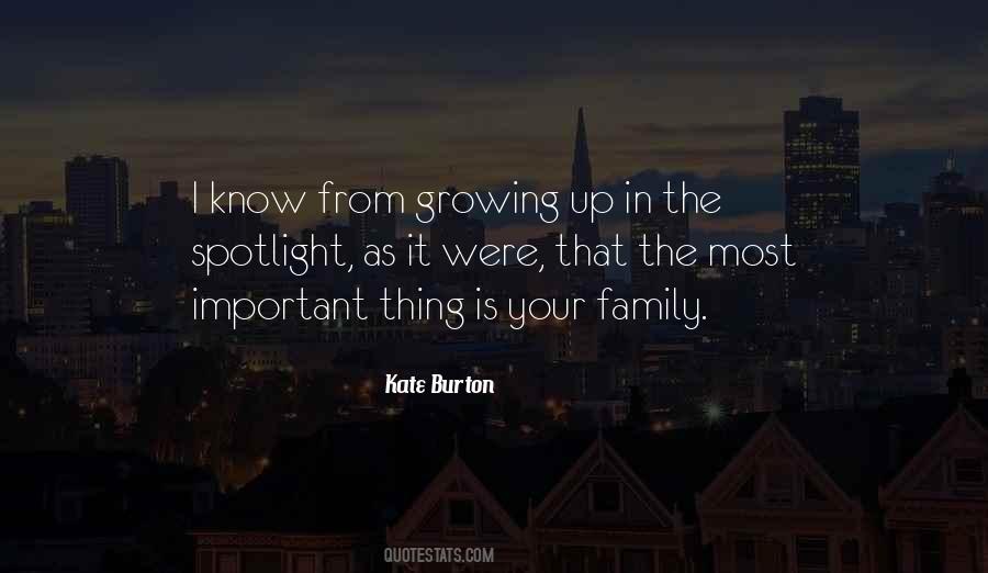 Family Is Most Important Quotes #1637761