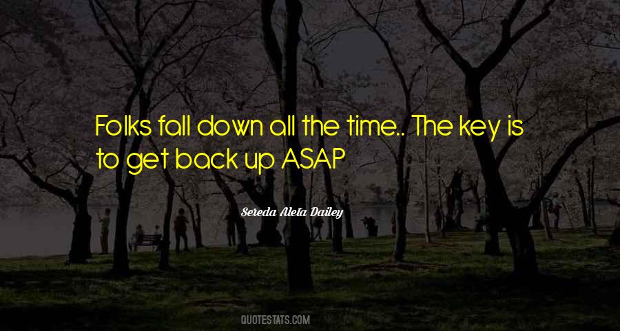 Fall Get Back Up Quotes #1395610