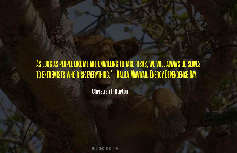 Risk Everything Quotes #1053359