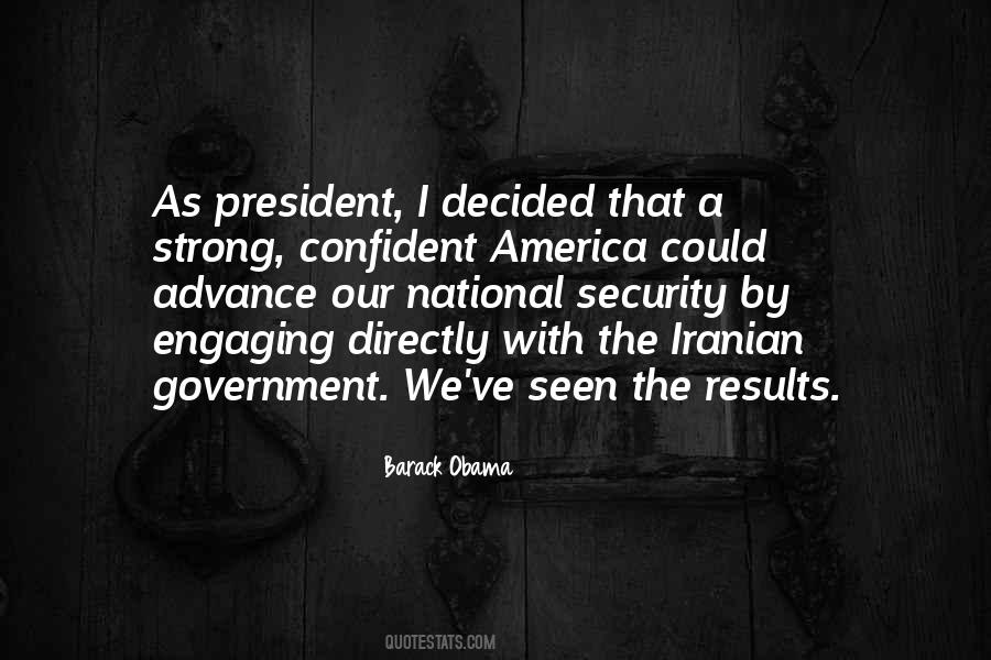 As President Quotes #1505465