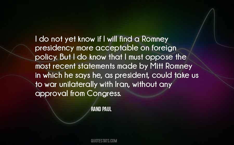 As President Quotes #1831621