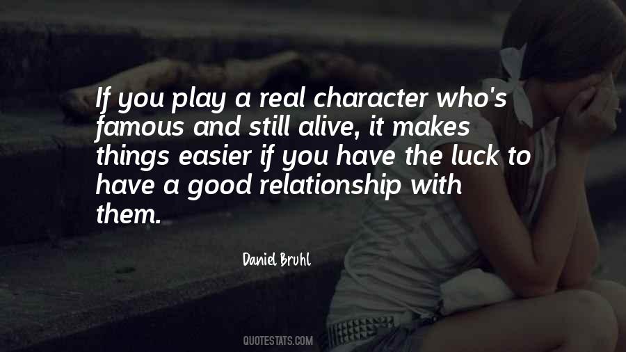 Famous Character Quotes #114243