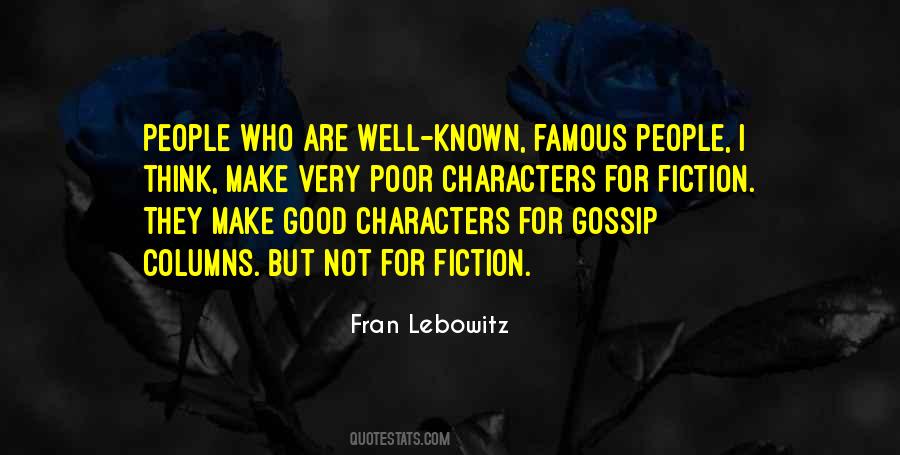 Famous Character Quotes #1716534