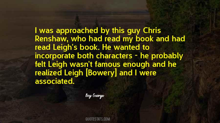 Famous Character Quotes #203188