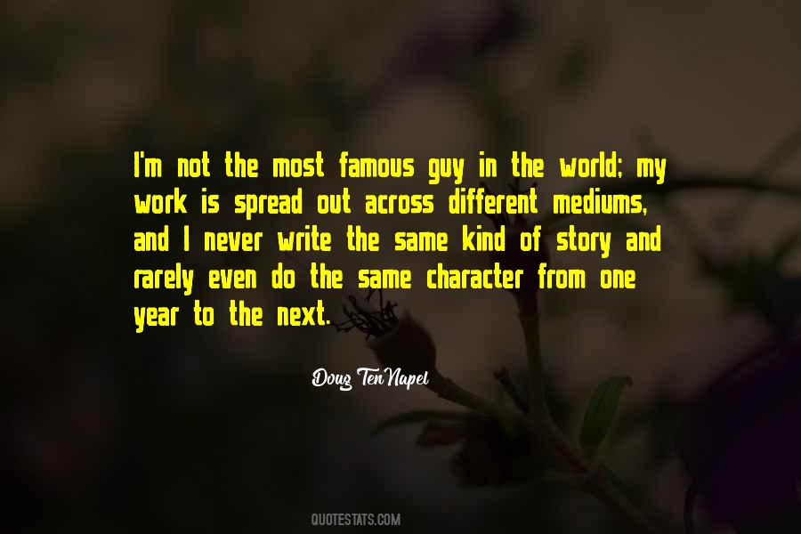 Famous Character Quotes #418052