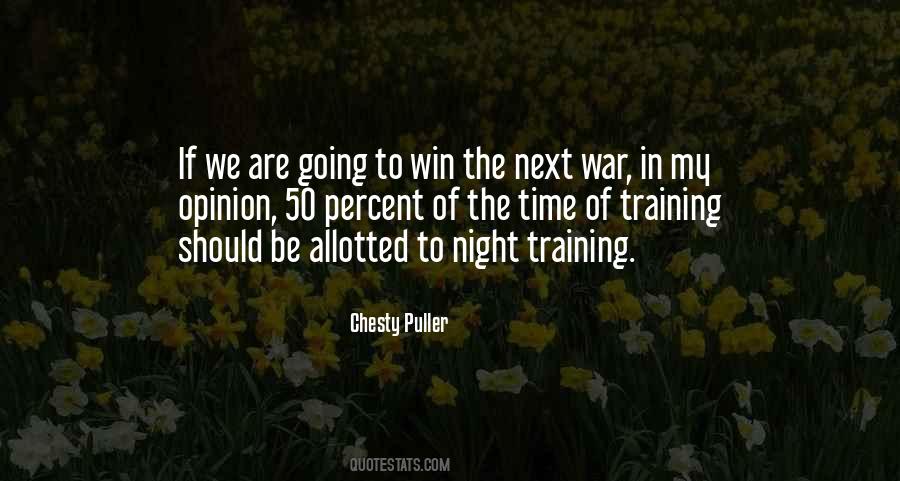 Night Training Quotes #747344