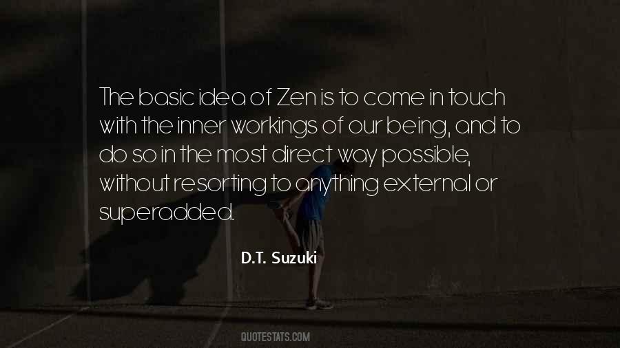 Being Zen Quotes #701824
