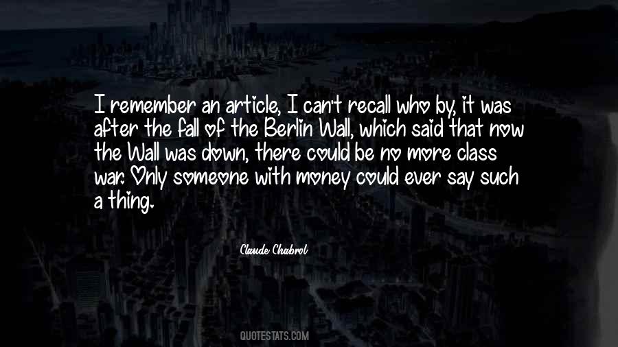 Fall Of The Berlin Wall Quotes #388220