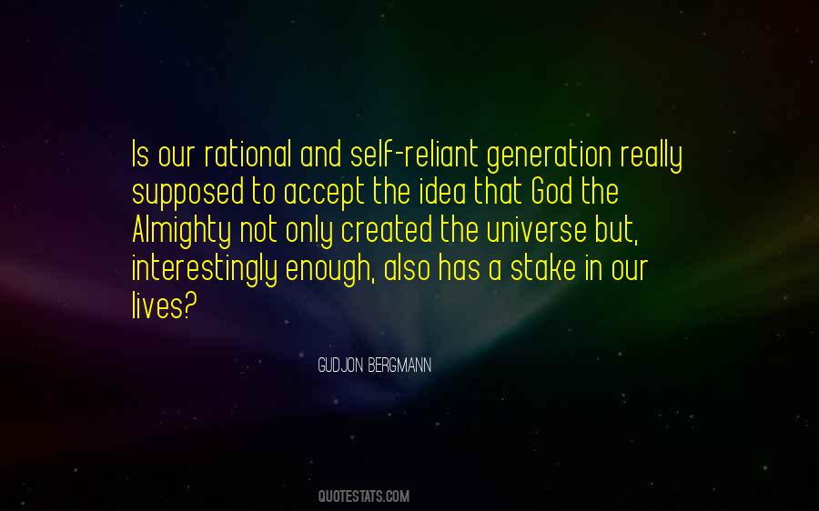 God Universe Quotes #120076