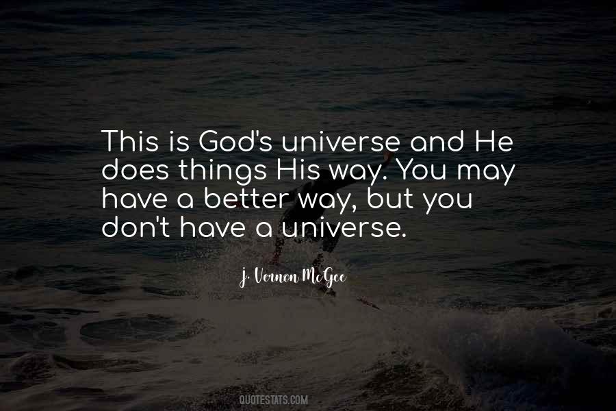 God Universe Quotes #130765