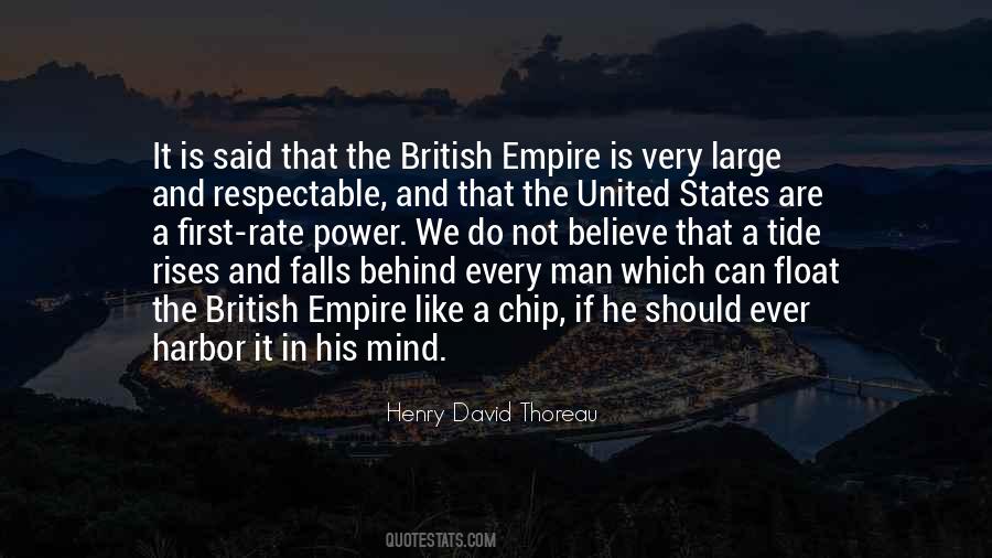 Fall Of The British Empire Quotes #671965