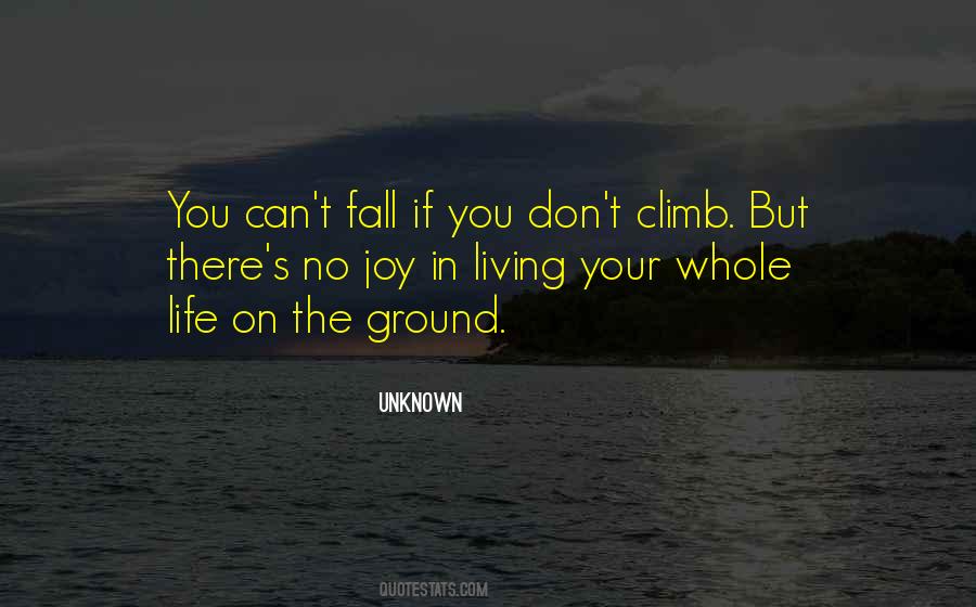 Fall On The Ground Quotes #718678