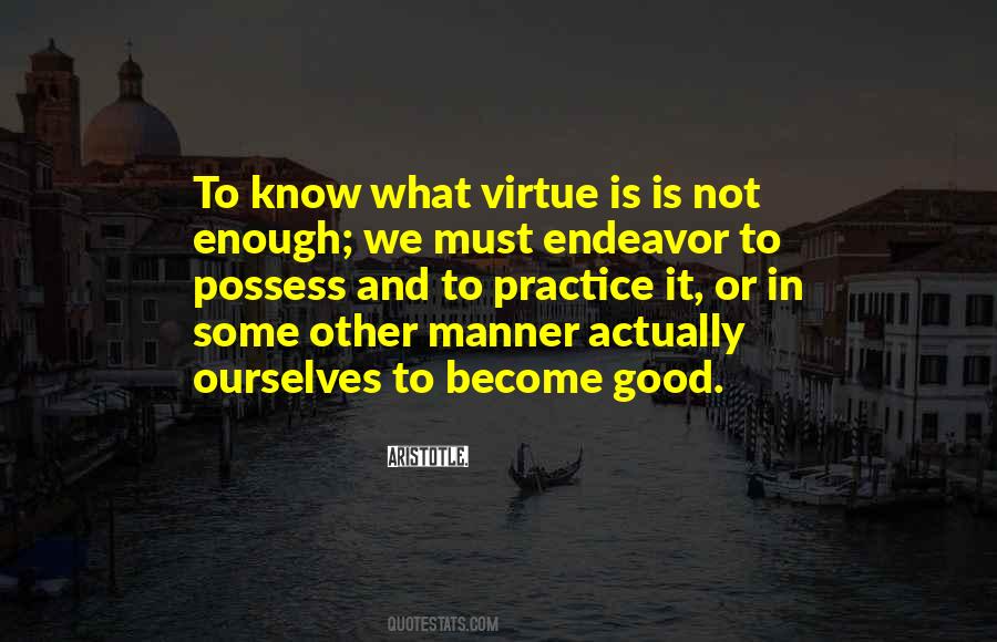 Good Is Good Enough Quotes #868850