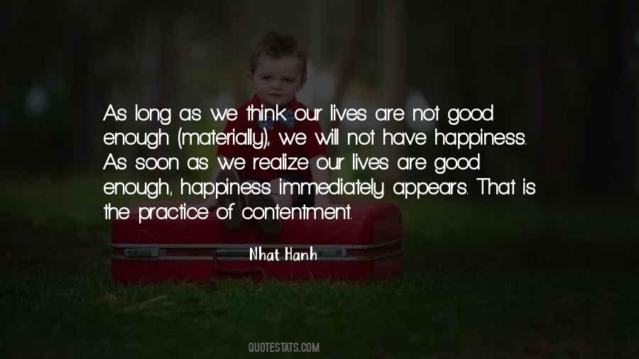 Good Is Good Enough Quotes #872227
