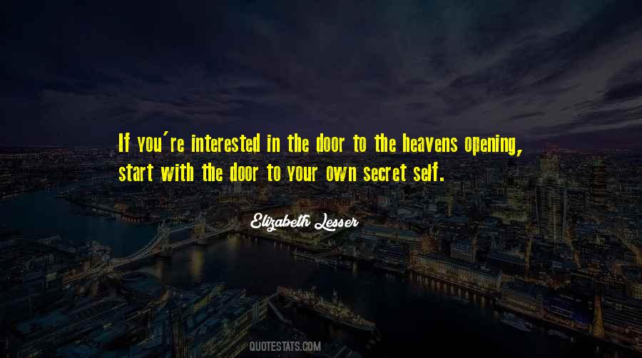 Self Secret Quotes #1373906