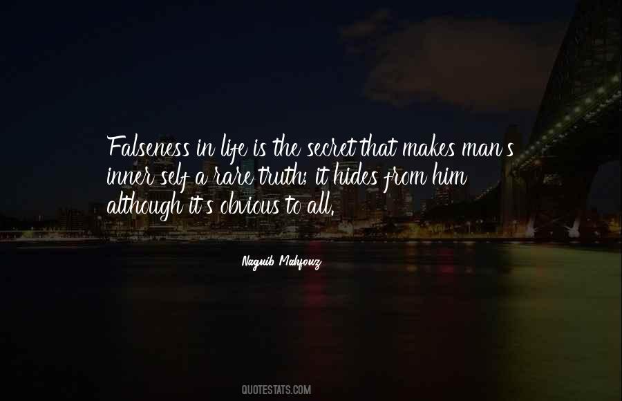 Self Secret Quotes #1756751