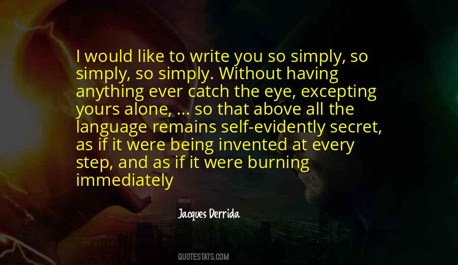 Self Secret Quotes #1767216