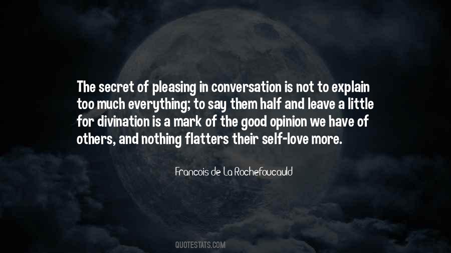 Self Secret Quotes #680817