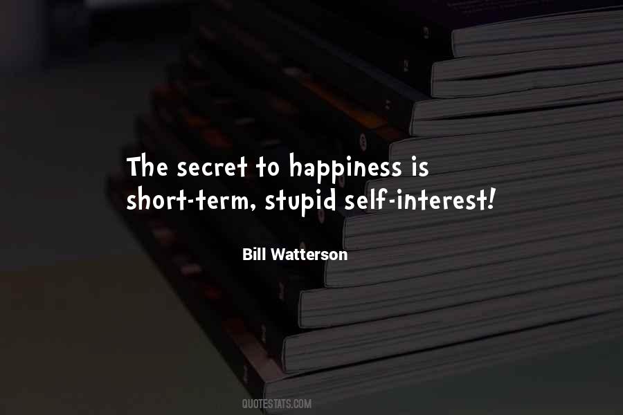 Self Secret Quotes #847413