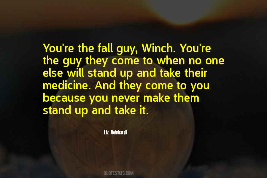 Fall Stand Up Quotes #1865420
