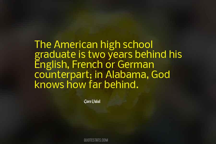 American High School Quotes #1185900