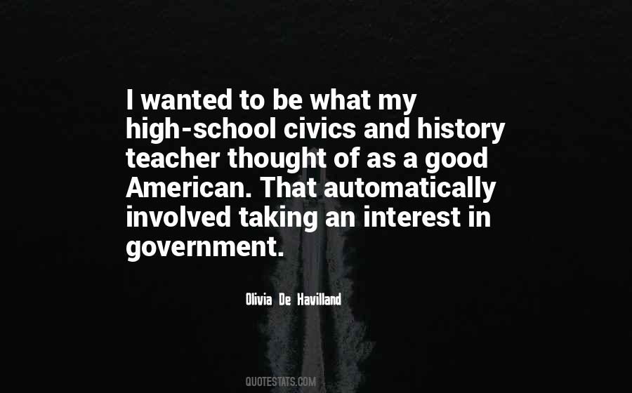 American High School Quotes #30549
