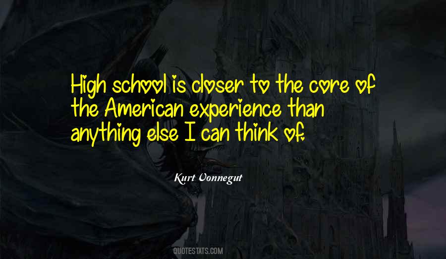 American High School Quotes #54522