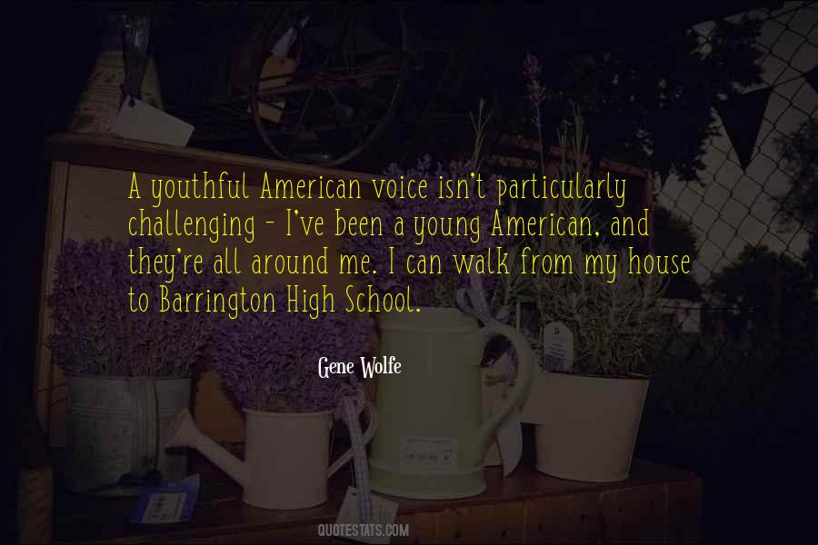 American High School Quotes #714060