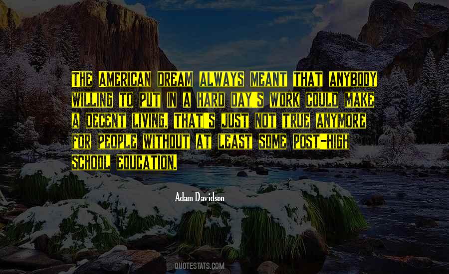 American High School Quotes #955508