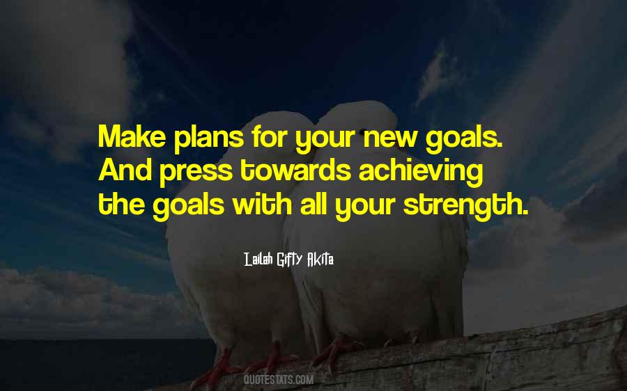Achieve My Goals Quotes #68933