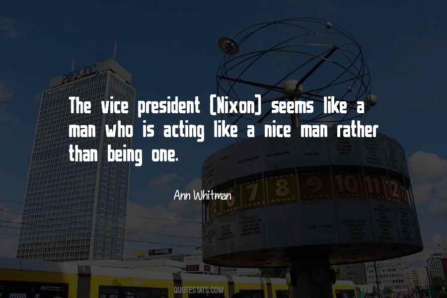 Quotes About The Vice President #1772926