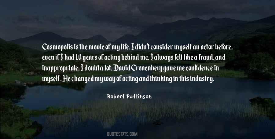 Quotes About How Life Has Changed #101370