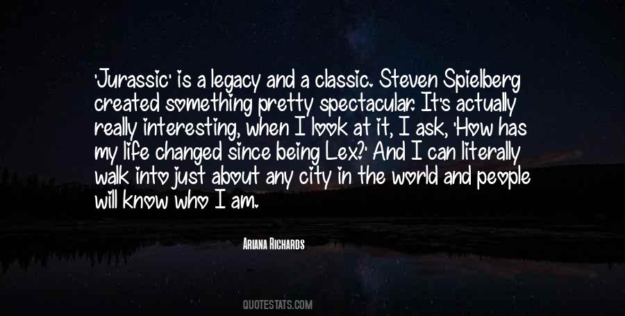 Quotes About How Life Has Changed #906290