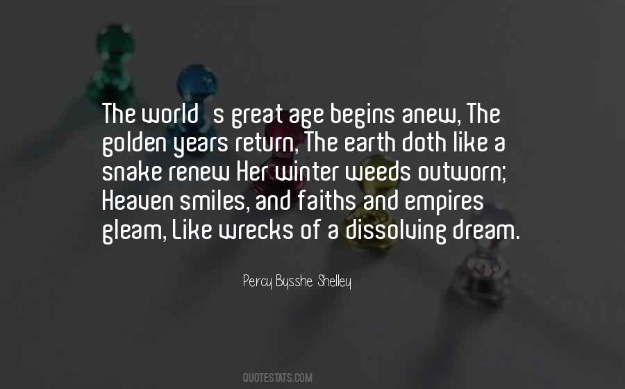 Golden Dream Quotes #802276