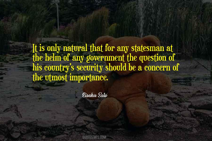 Quotes About Importance Of Government #1301156