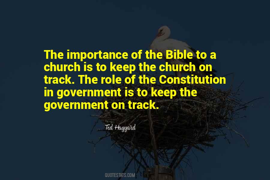 Quotes About Importance Of Government #426336