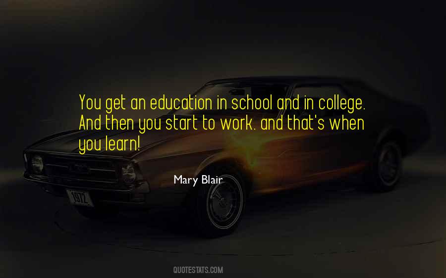 Work Education Quotes #580848