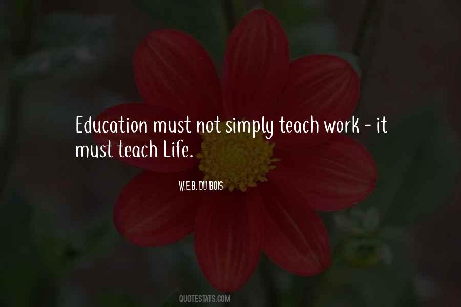 Work Education Quotes #839645