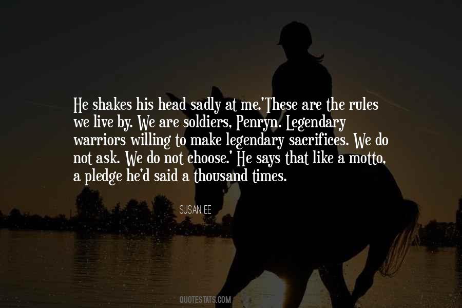 We Are Soldiers Quotes #189247