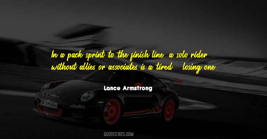 Sprint To The Finish Line Quotes #1045753