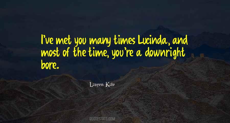 Fallen Lauren Kate Quotes #269691