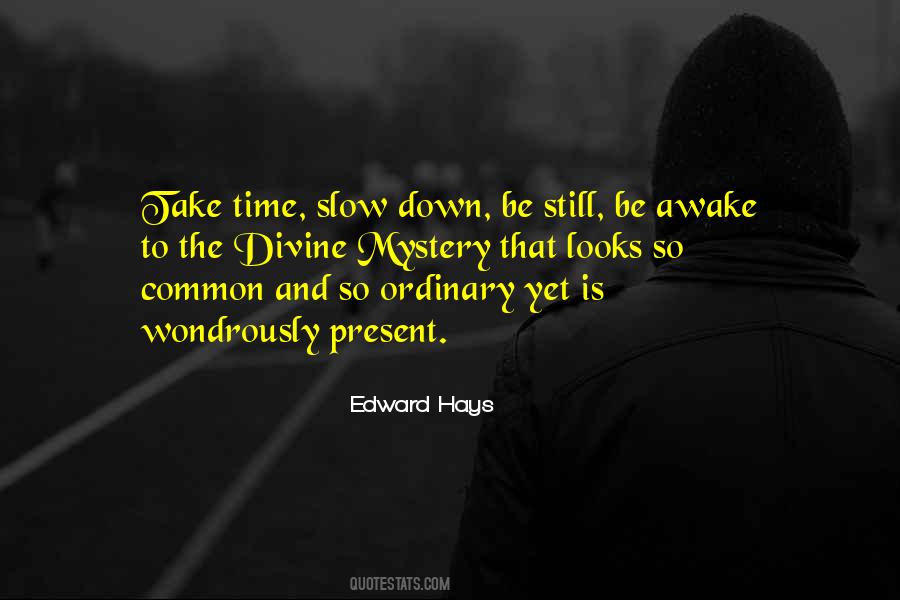 Time To Slow Down Quotes #981826